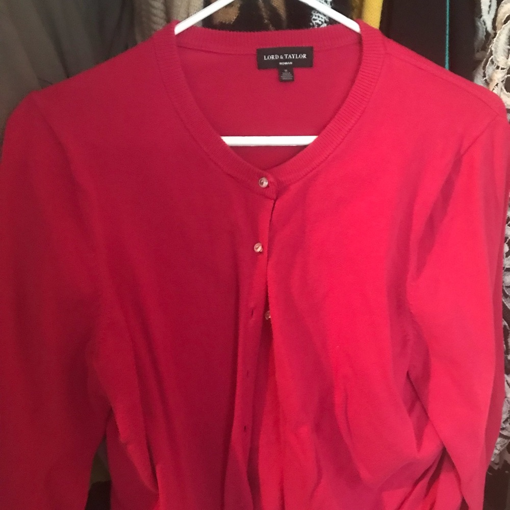 💥BOGO💥 Lord & Taylor Cardigan Size 1X